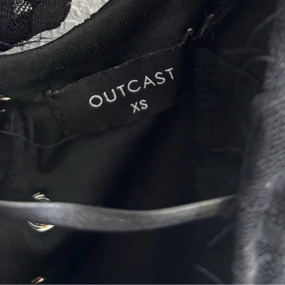 Black Halter Lace-Up Evening Jumpsuit - Picture 4 of 4